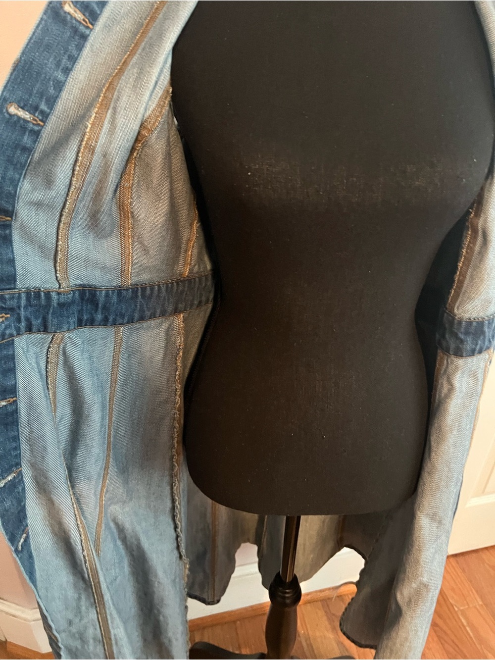 Ralph Lauren Light Blue Sleeveless Denim Button Dress Dress Size 6 - Picture 8 of 12